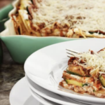 Lasagne gorgonzola zucchine e pomodori Bimby